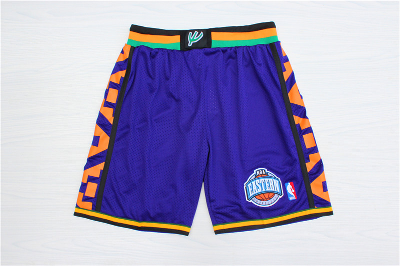 Men 1995 NBA All Star blue shorts->seattle seahawks->NFL Jersey